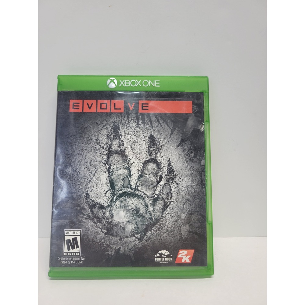 Evolve Microsoft Xbox One 2015 Action FPS Video Game 2K Turtle Rock Studios